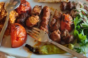 Traditional Turkish halal food on Heaven Tours Turkey tour from USA